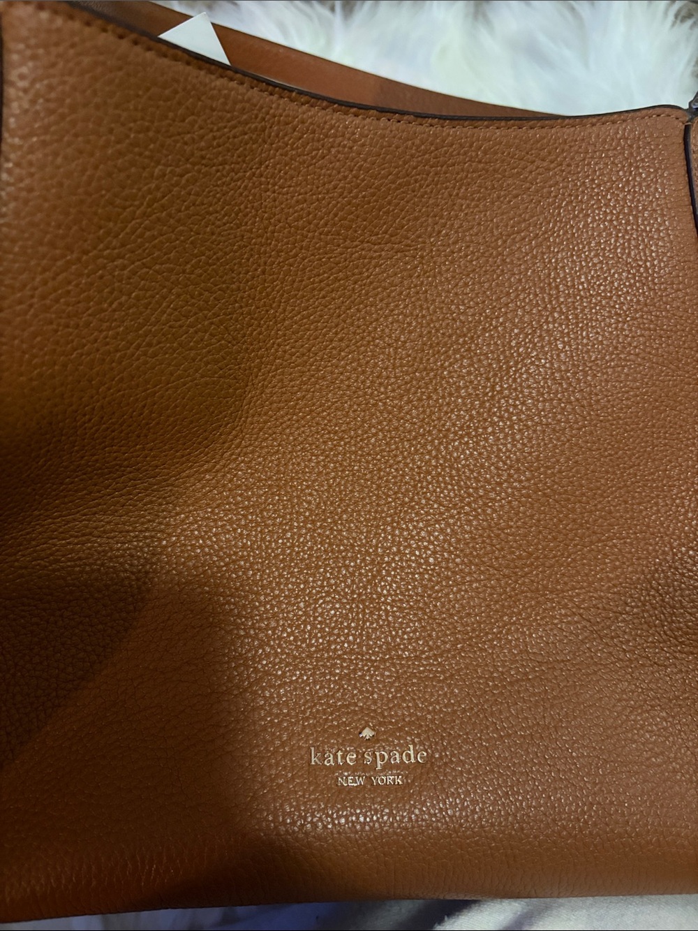 kate spade Rust Pebbled Leather Shoulder Bag - Picture 4 of 12